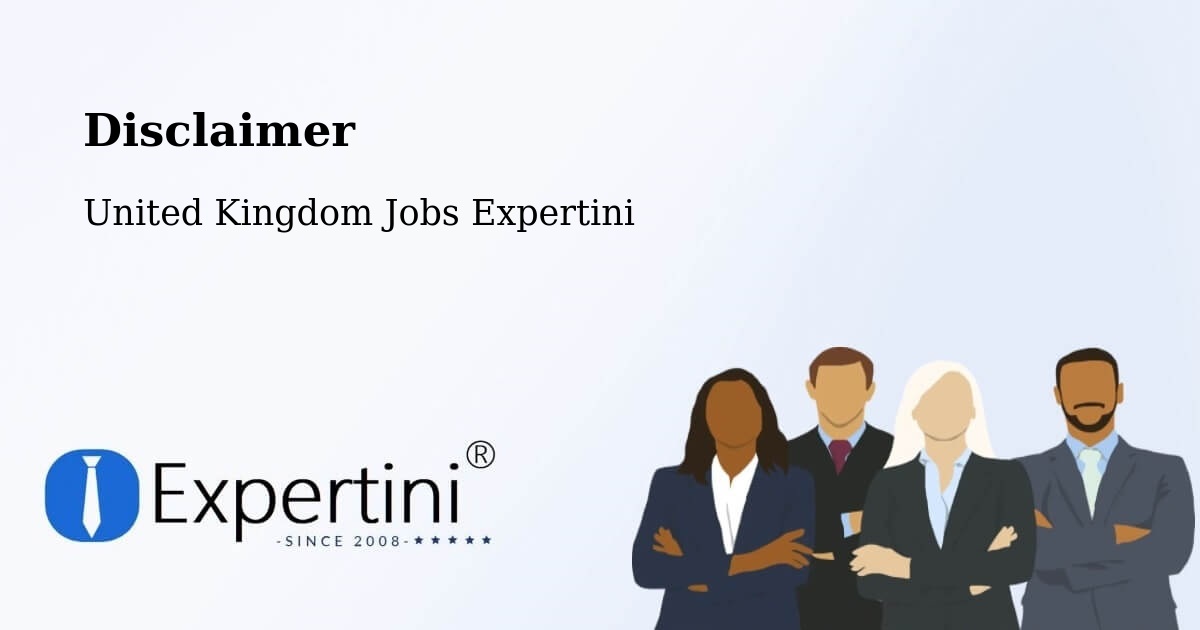 Disclaimer – Cowes - United Kingdom Jobs Expertini